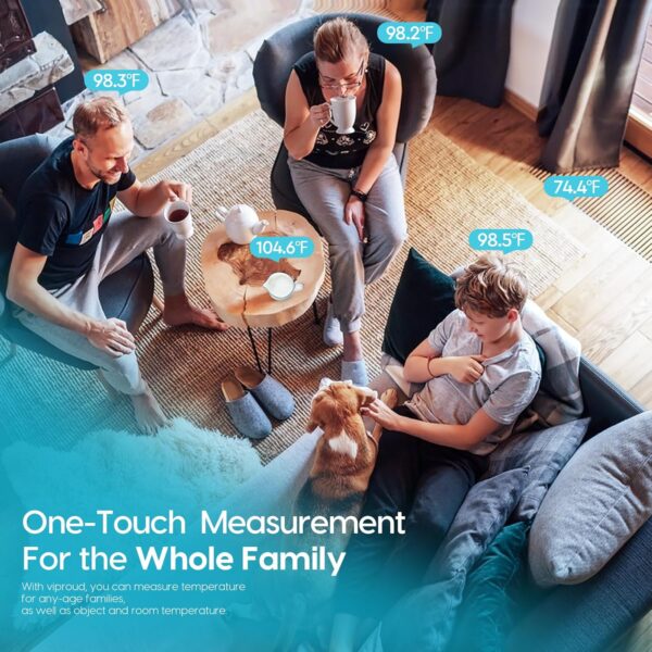 Thermometer for Adults and Kids, Fast Accurate Baby Thermometer, FSA HSA Eligible, Fever Alarm & Mute Mode, Baby Essentials - Lifetime Support - Image 6